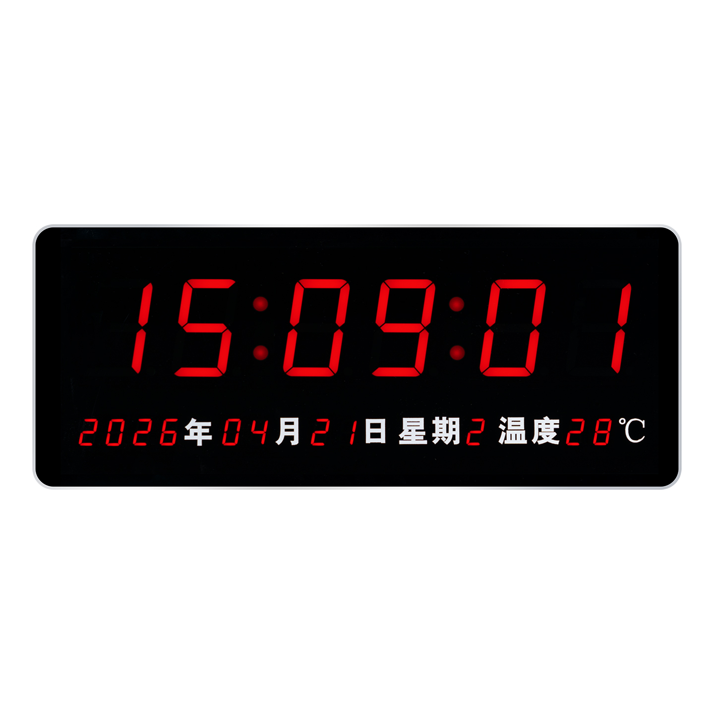 3寸温度日历款时钟